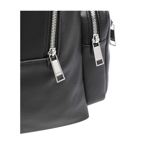 BOSS Zainetto Zaino Uomo modello Ray con zip Nero - Francavilla Moda